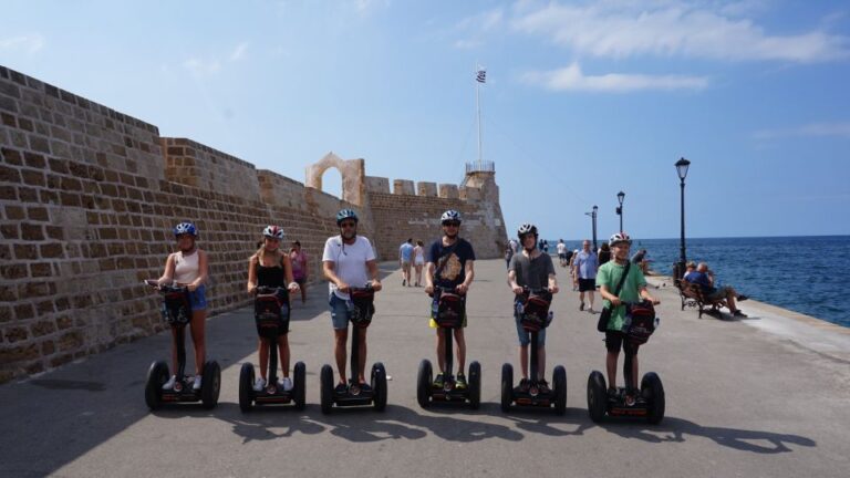 Chania: Old City & Harbor Combo Segway Tour