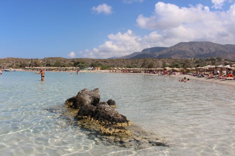 Chania & Rethymno: Elafonisi Beach With Transfer and Guide