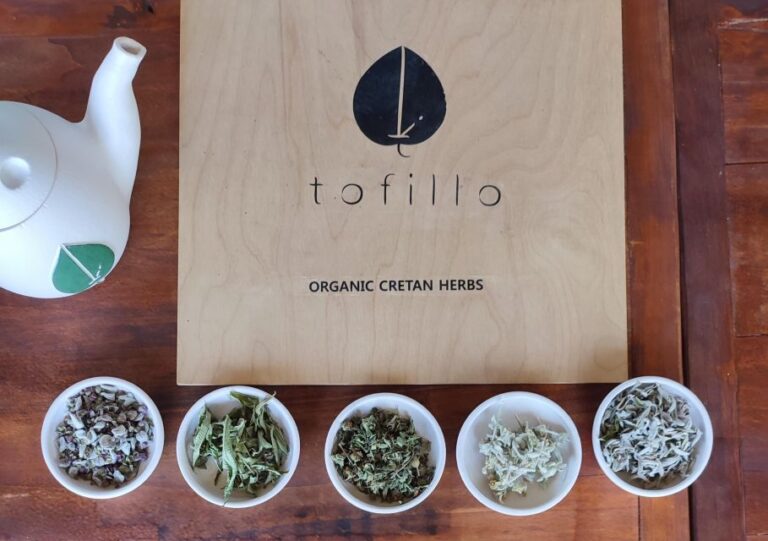 Chania: Tea Tasting Experience With Organic Herbs