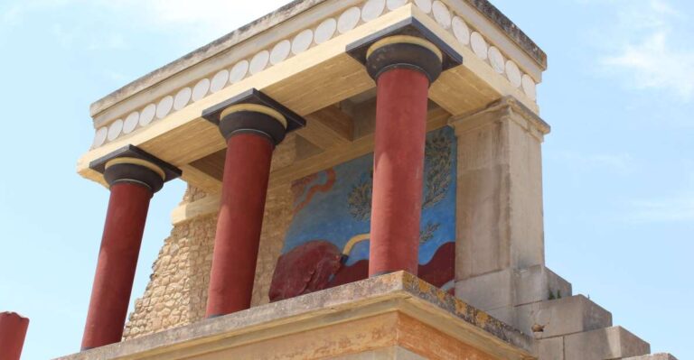 Chania to Knossos Palace- Heraklion City Private Guided Tour