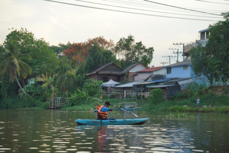 Chiang Mai:Explore Kayaking Through Mae Ping River on Sunset