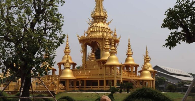 Chiang Rai White & Blue Temple, Black Museum, Lalitta Cafe