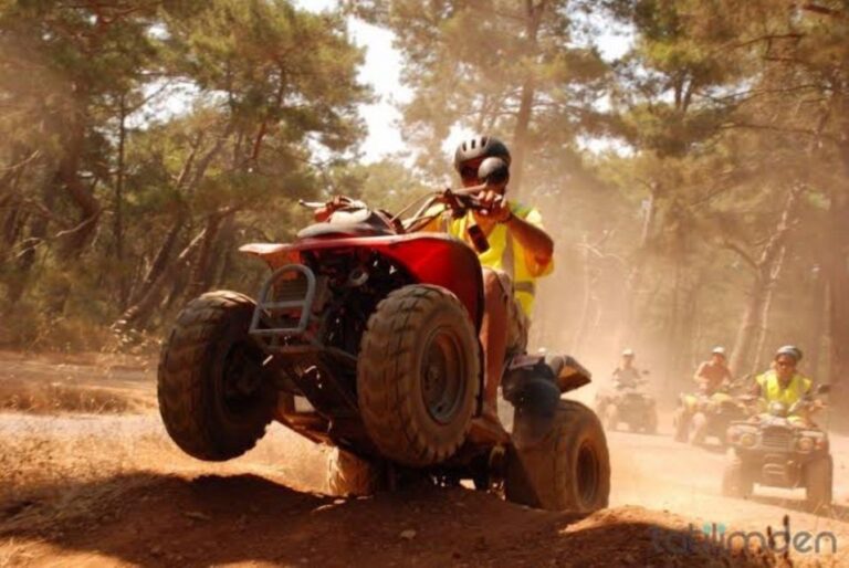 City of Side: Forest Quad-Bike Tour With Hotel Transfers