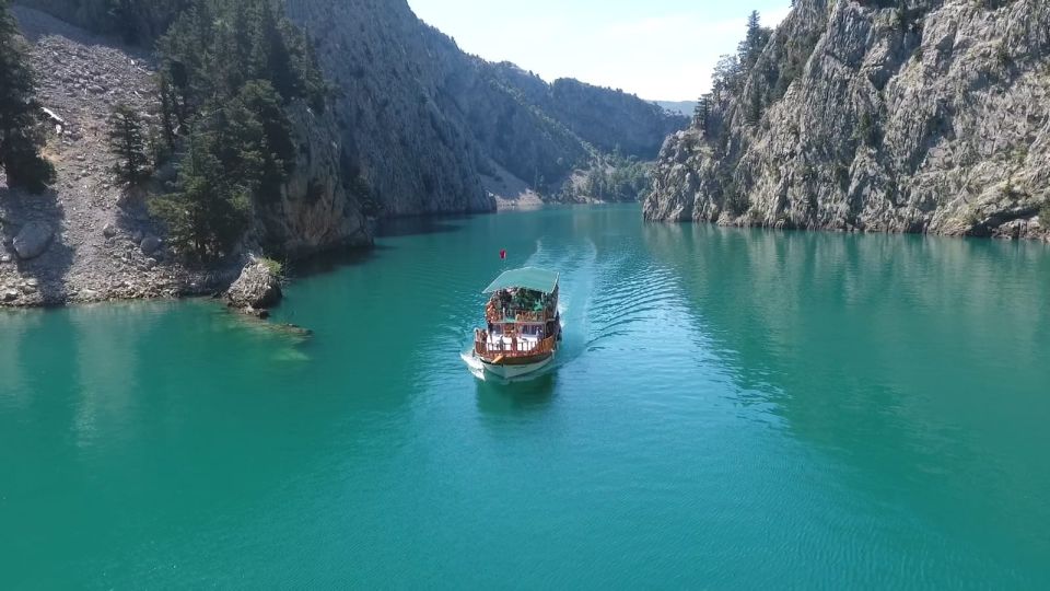 City of Side: Green Canyon Tour W/ Boat, Lunch & Fishing - Meals and Refreshments