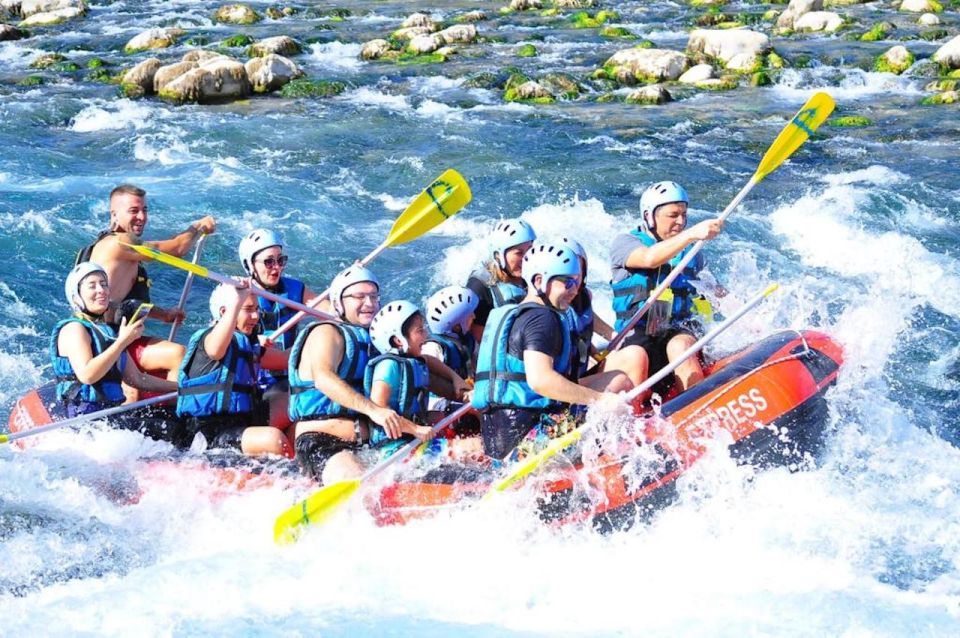 City of Side: Whitewater Rafting With Lunch - Overview of Whitewater Rafting