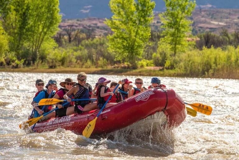 Colorado River: Full-Day Rafting With BBQ Lunch