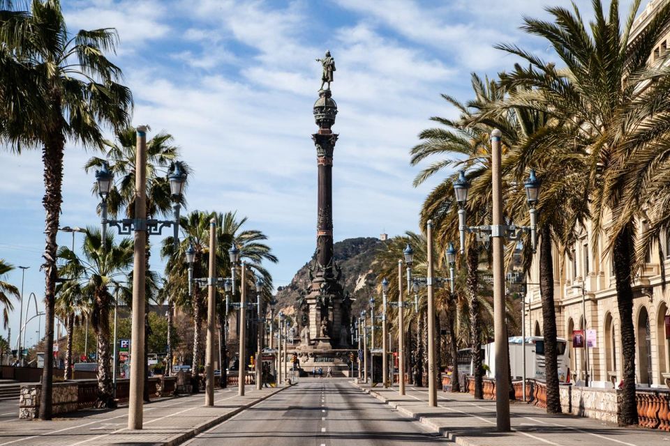 Columbus Monument Access With Barcelona Seaside Tour - Tour Overview