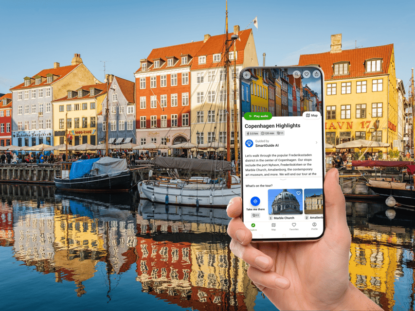 Copenhagen Highlights a Self-Guided Audio Tour in English - Tour Overview