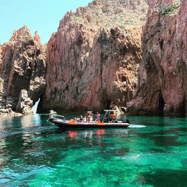 Corsica: Piana Calanques and Caves by Boat