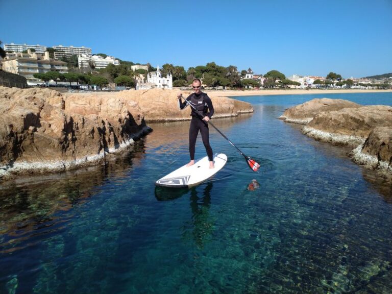 Costa Brava: Stand-Up Paddleboarding Lesson and Tour