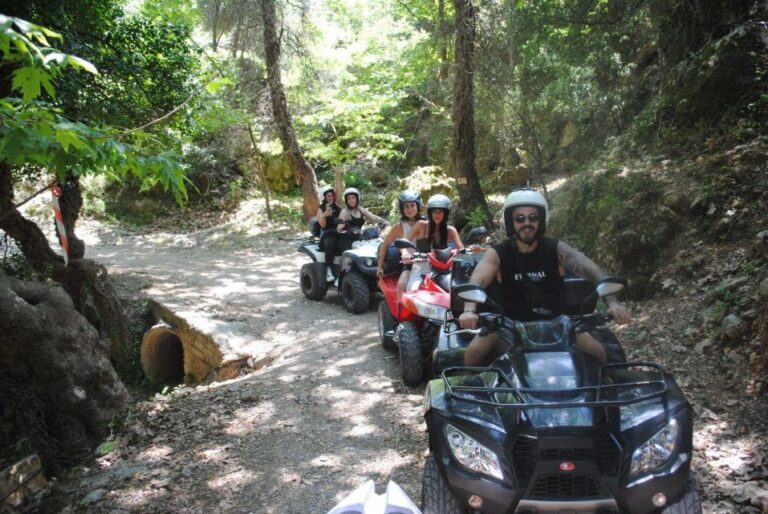 Crete: Quad Off-Road Tour to Villages With Hotel Transfers