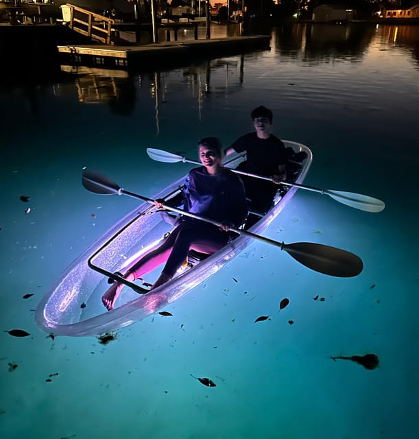 Crystal River Clear Kayak Sunset & Night Glow Tour - Tour Overview