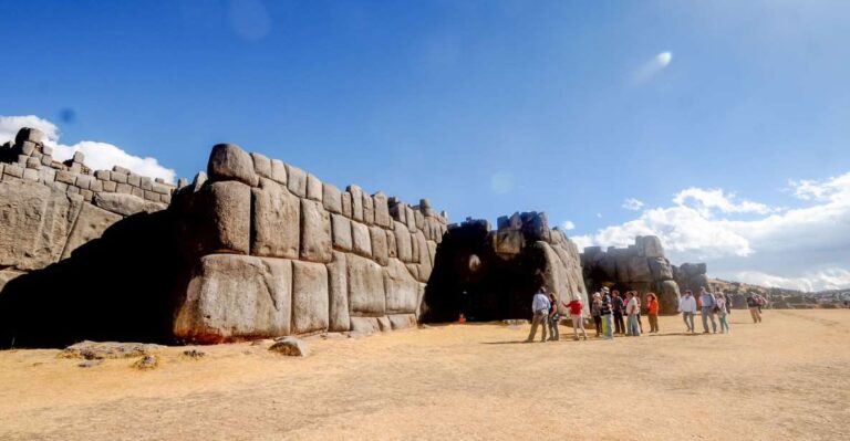 Cusco: Half-Day City Tour With Inca Site Visits