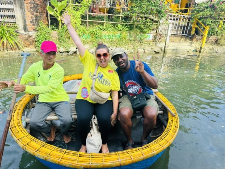 Da Nang/Hoi An:Experience Basket Boat Ride in Coconut Forest