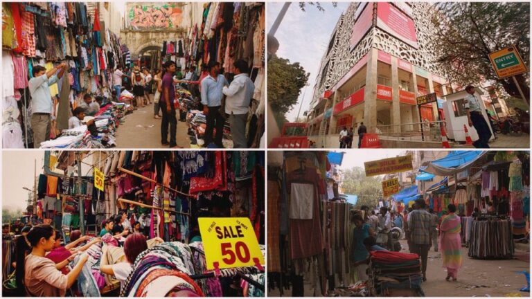 Delhi: Private Guided Shopping Tour in A/C Car With Transfer