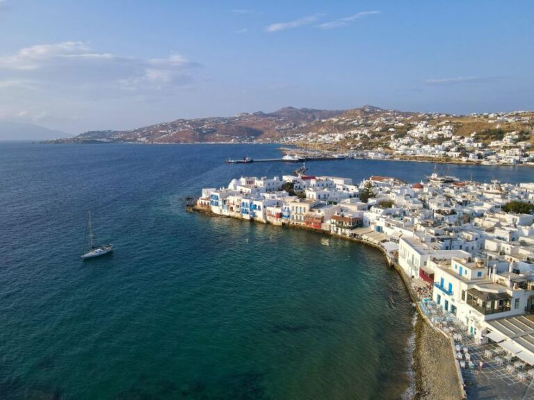 Disposal Service Mykonos: Half Day Private Driver-Mini Van