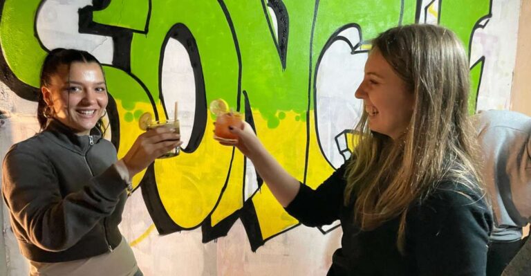 Do Graffiti and Drink Cocktails – Sip and Spray With Locals