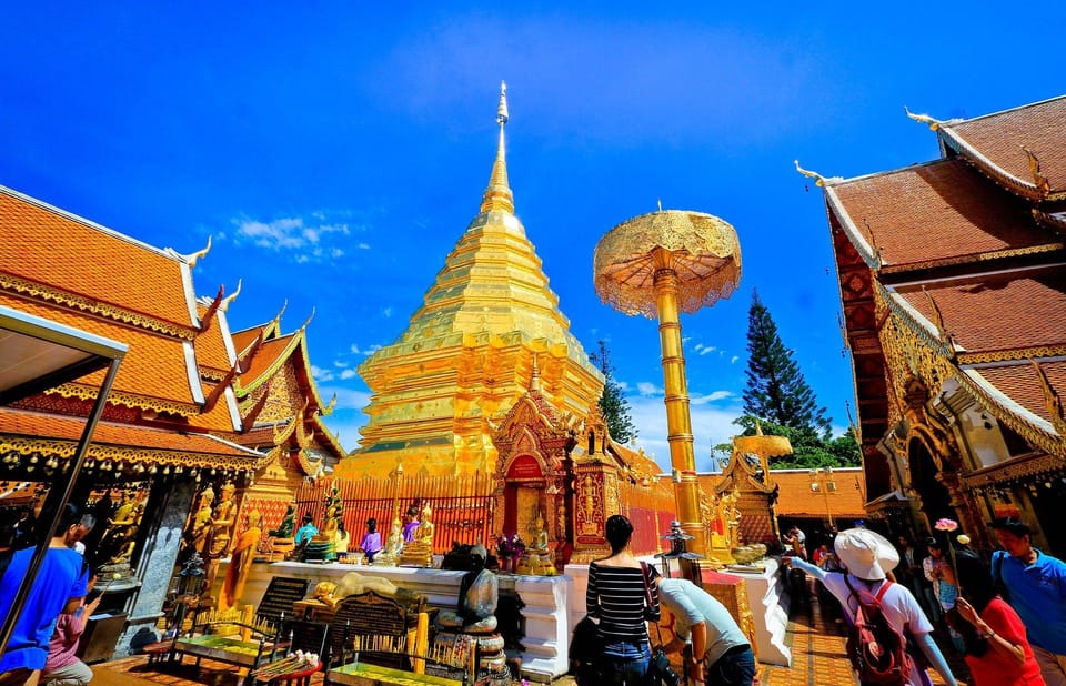 Doi Suthep & Hidden Temples + Orchid Farm +Sticky Waterfall - Itinerary Details