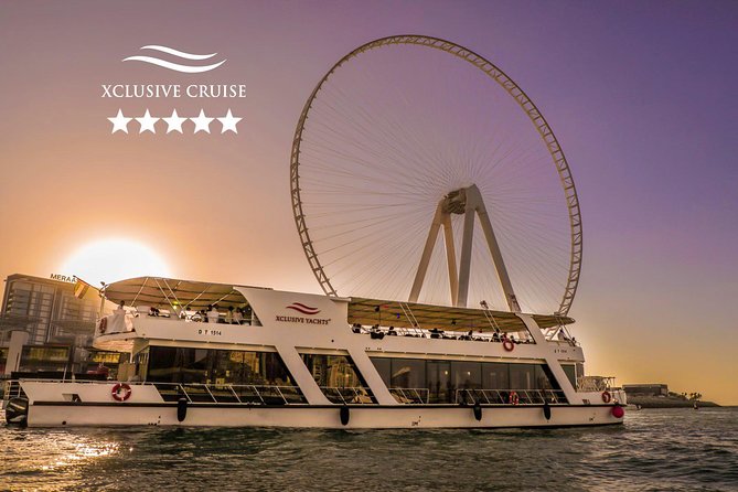 Dubai Marina Dinner Cruise With Live Music & Drink Options