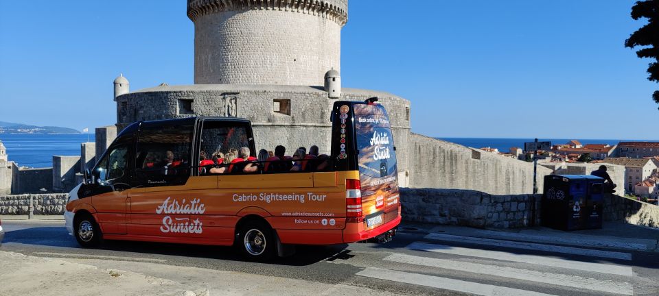 Dubrovnik: Convertible Bus Panorama Tour With Audio Guide - Tour Overview