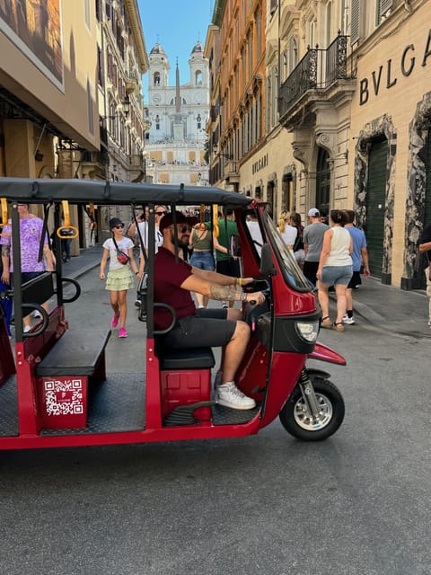 E-tuk Tour: Rome in a Day