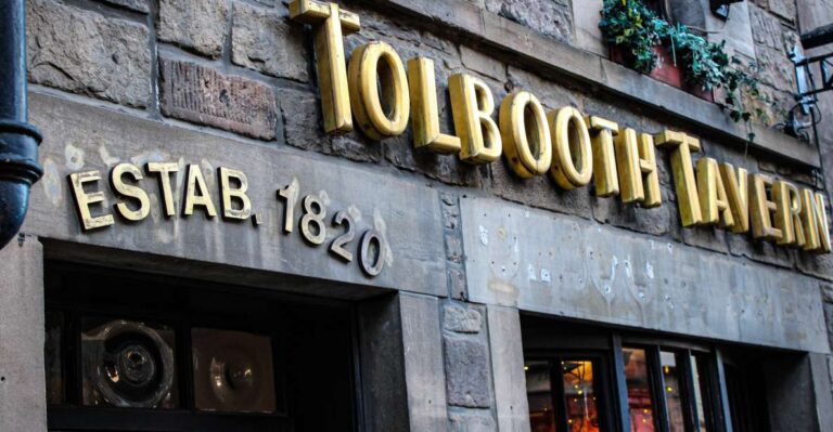 Edinburgh: Scottish Tasting Platter at The Tolbooth Tavern