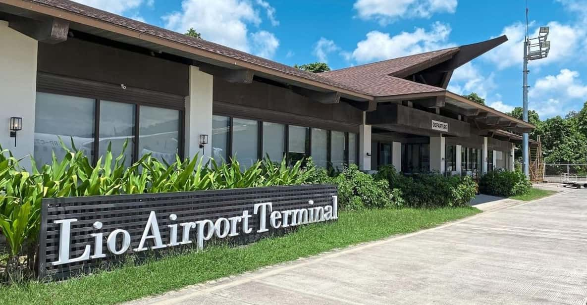 El Nido: Lio Airport To/From Hotel Transfers - Service Overview