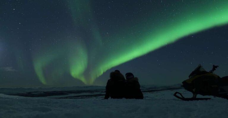 Enjoy the Aurora Show on Top of the Mountain Inc Tipi Dinner