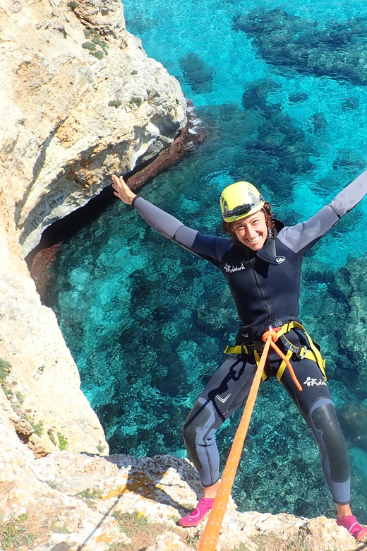 Estany Den Mas: Coastal Hike, Abseil & Sea Cave Exploration