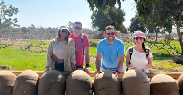 Excursion to the Pisco and Wine Distilleries