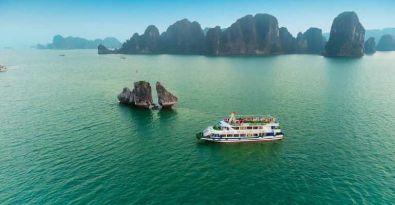 Experience Ha Long Bay 1 Day Tour With 5 Stars Cruise