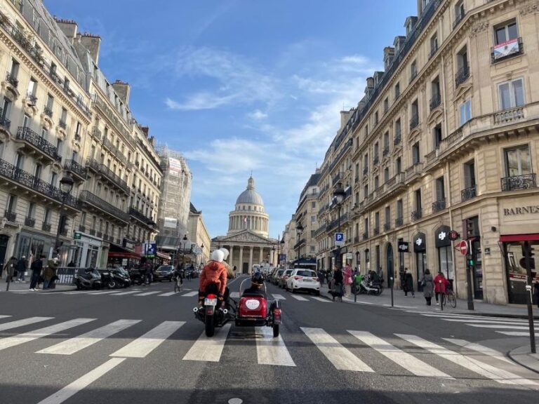 Explore Paris in Style: Custom Sidecar Tours