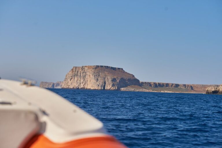 Falasarna: Balos Beach & Gramvousa Island Private RIB Cruise