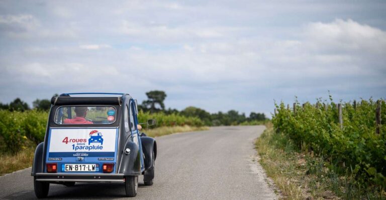 Family Trip Biarritz in Citroen 2CV