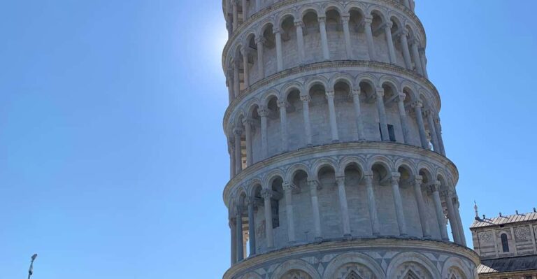 Florence and Pisa With Access to the Leaning Tower From Rome