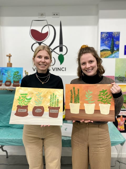 Florence: Sip & Paint - Painting Class & Local Wine Tasting