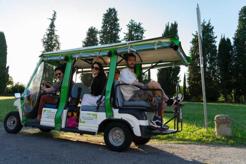 Florence Sunset Golf Cart Tour at Michelangelo Square - Tour Overview