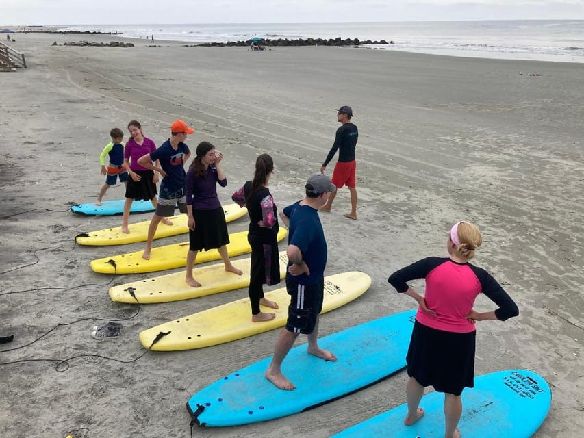 Folly Beach: Surf Lessons With Carolina Salt - Overview of Surf Lessons