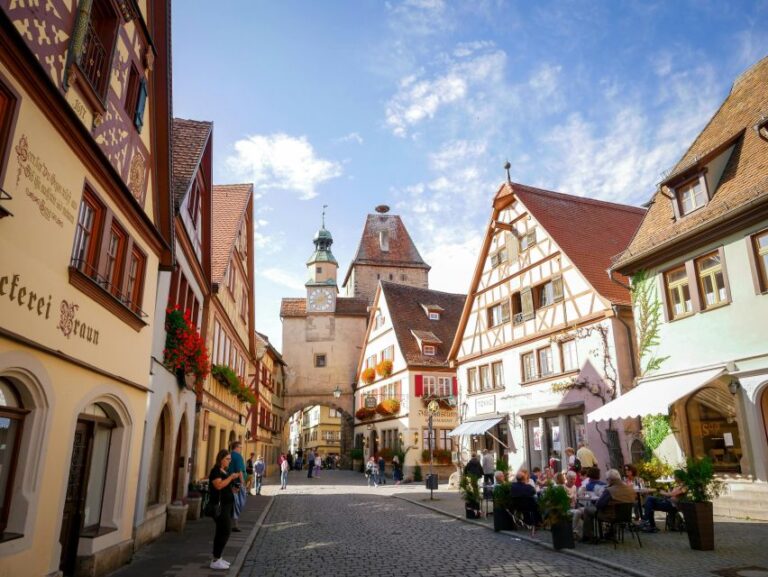 Frankfurt to Rothenburg Private Tour by Public Transport