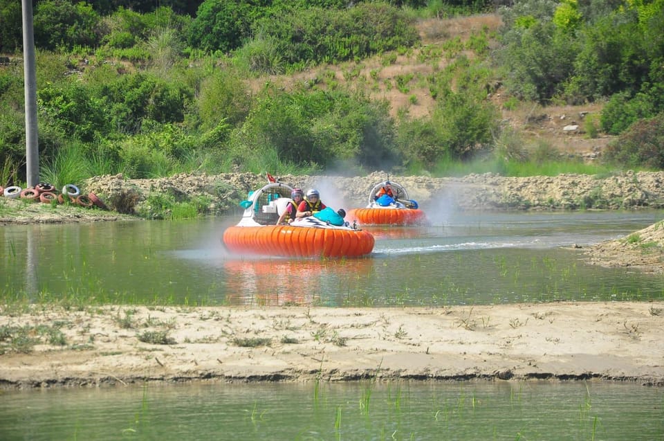 From Alanya And Side: Hovercraft and Zipline Combo Tour - Tour Overview