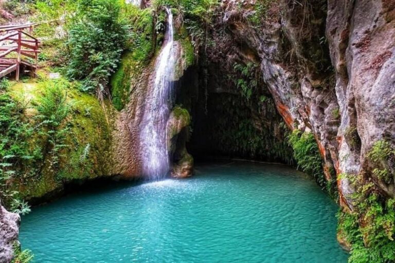 From Alanya: Wonders of City of Side & Secret Waterfall Tour