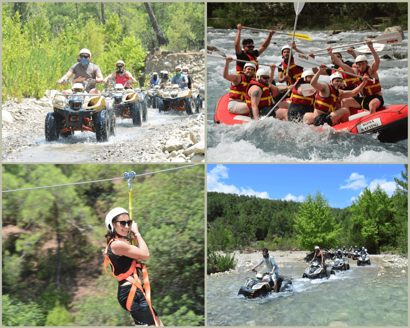 From Antalya, Belek, Side : River Rafting, Zipline, Atv Tour - Health and Safety Guidelines