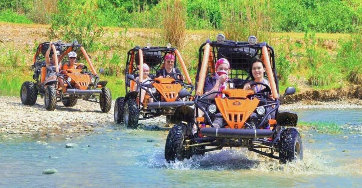 From Antalya: Rafting Zipline Quad Jeep Tour With Lunch - Tour Overview