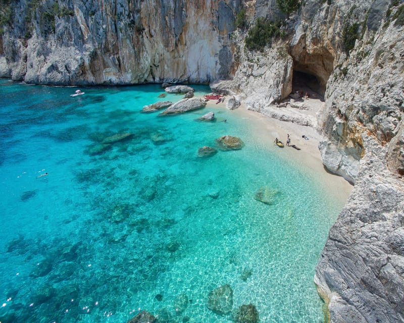 From Arbatax: Full-Day Guided Boat Tour of the Baunei Coast