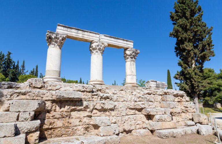 From Athens: Ancient Corinth Private Day Trip With Transfer