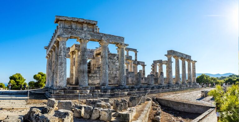 From Athens: Ferry to Aegina & Temples Private Day Trip