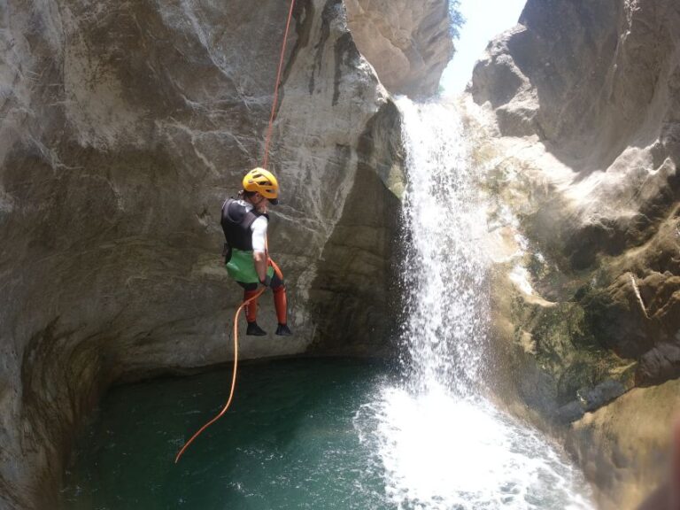 From Athens: Manikia Gorge Canyoning