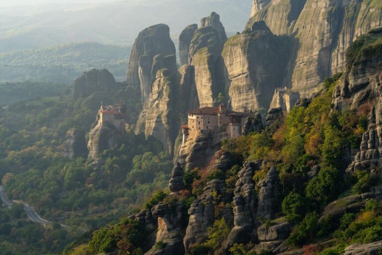 From Athens: Meteora Train Trip With Overnight Stay