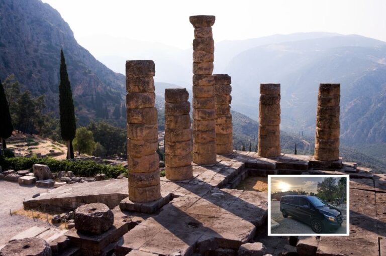 From Athens: Private Tour to Delphi, the Navel of the Earth