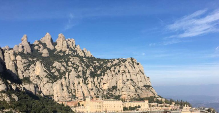 From Barcelona: Montserrat Mountain Hike and Abbey Tour